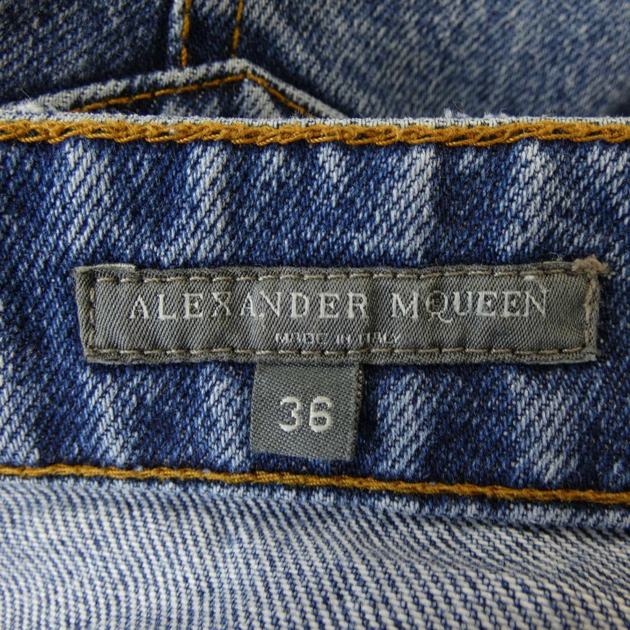 アレキサンダーマックイーン ALEXANDER McQUEEN ジーンズ