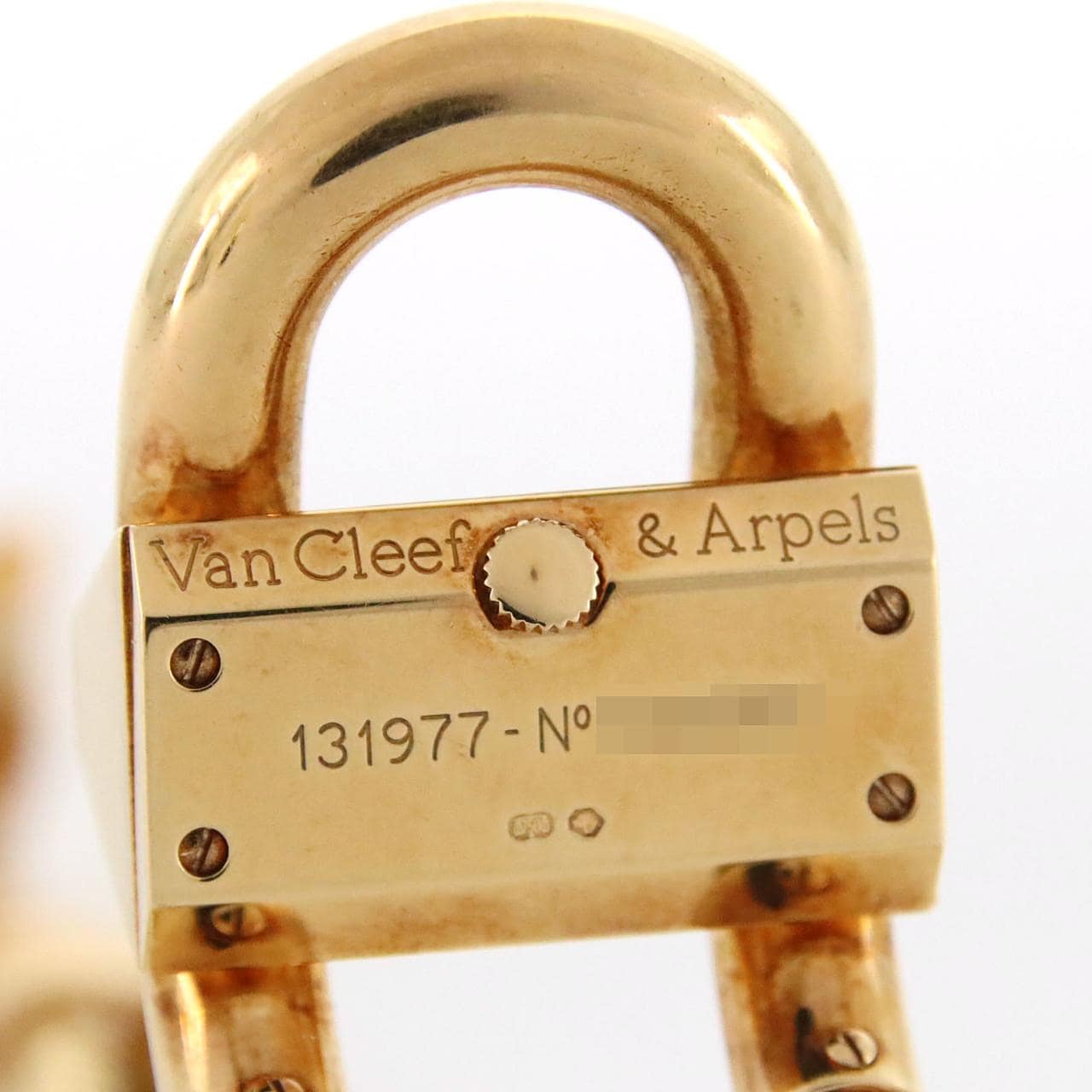 ヴァンクリーフ&アーペル カデナ･ヴィンテージⅡ YG/2D 131977 YG クォーツ