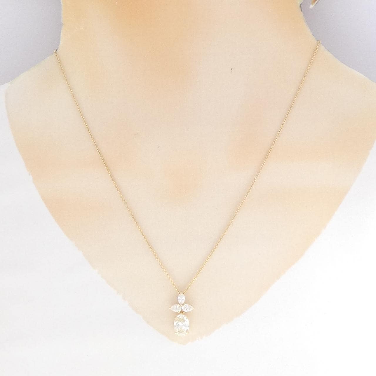 ミキモト ダイヤモンド ネックレス 1.62CT