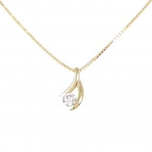 K18YG ダイヤモンド ネックレス 0.37CT
