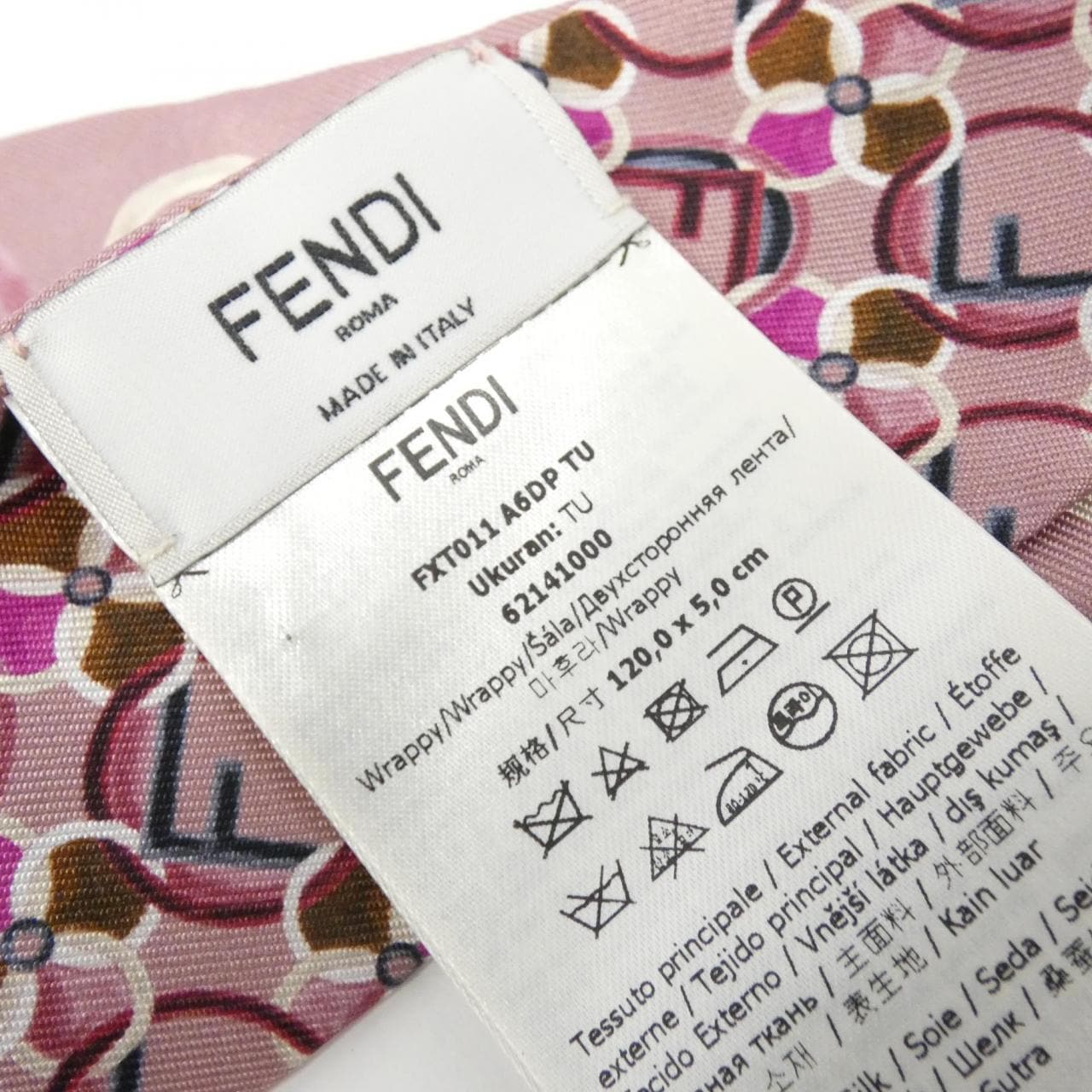 フェンディ FTX011 A6DP スカーフ