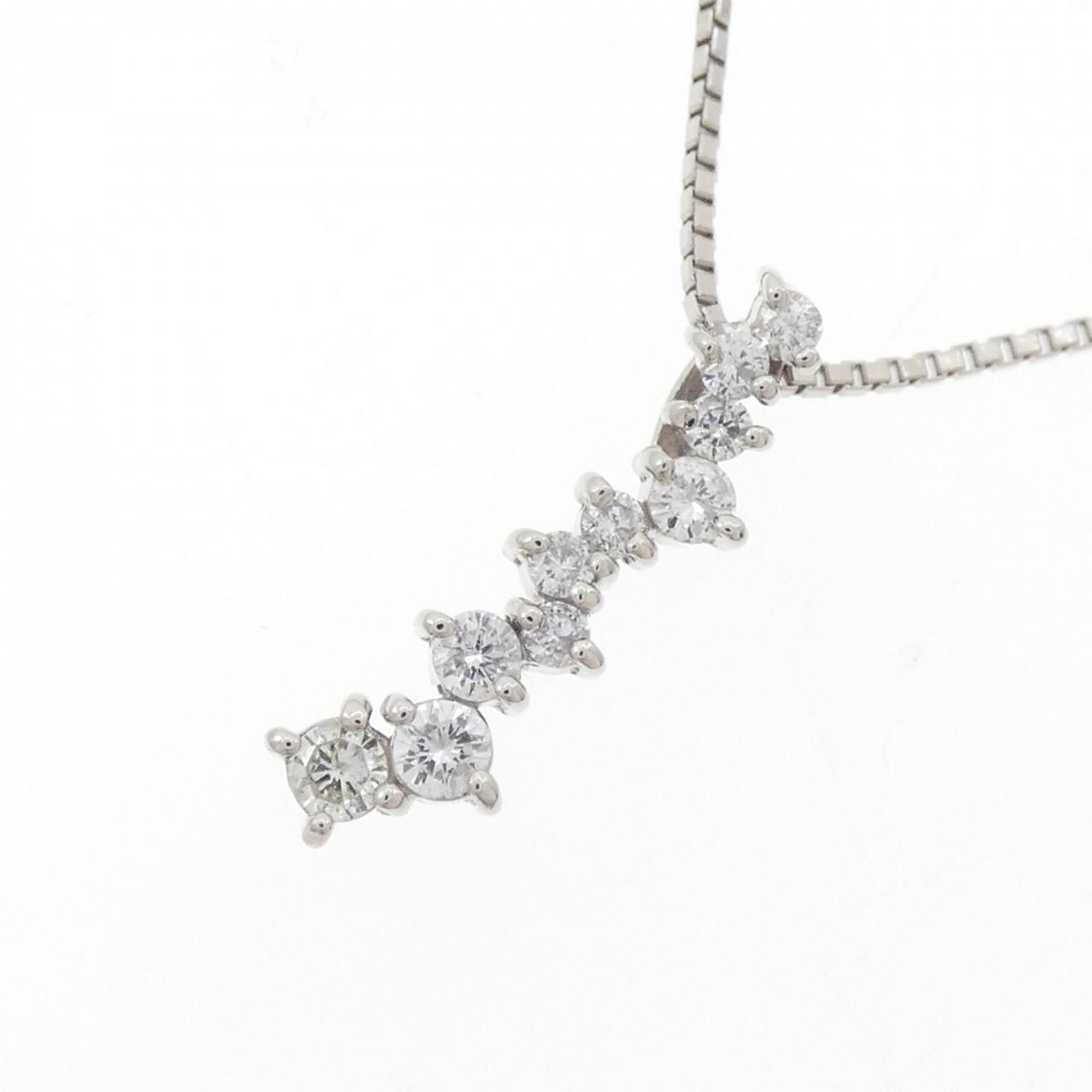 PT/PT850 ダイヤモンド ネックレス 0.41CT