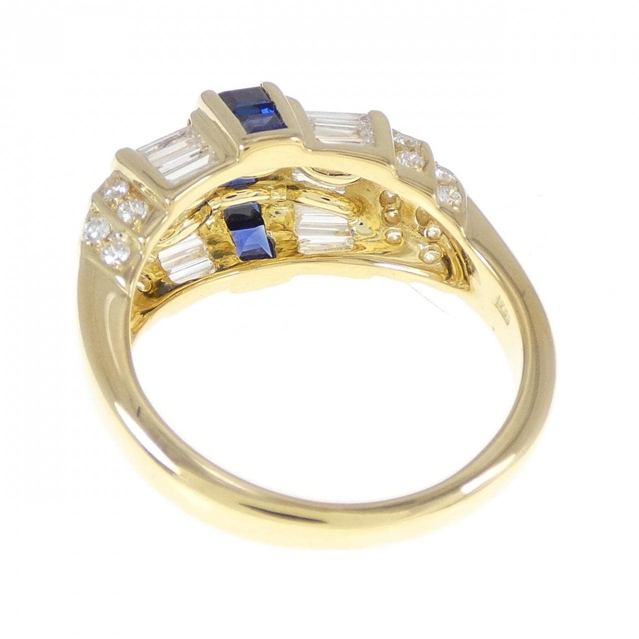 750yg sapphire ring