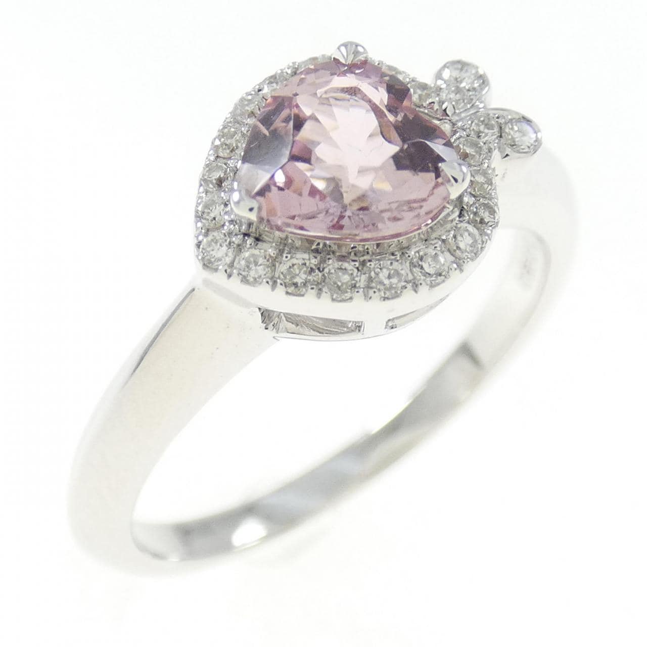K18WG トルマリン リング 0.66CT