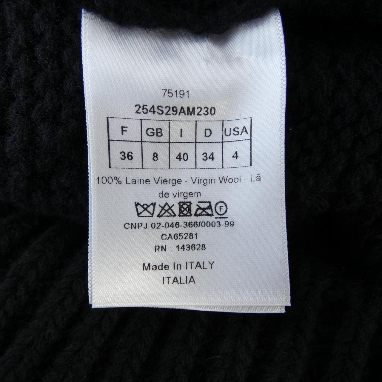 CHRISTIAN DIOR KNIT BY CHRISTIAN DIOR DIOR CHRISTIAN DIOR
