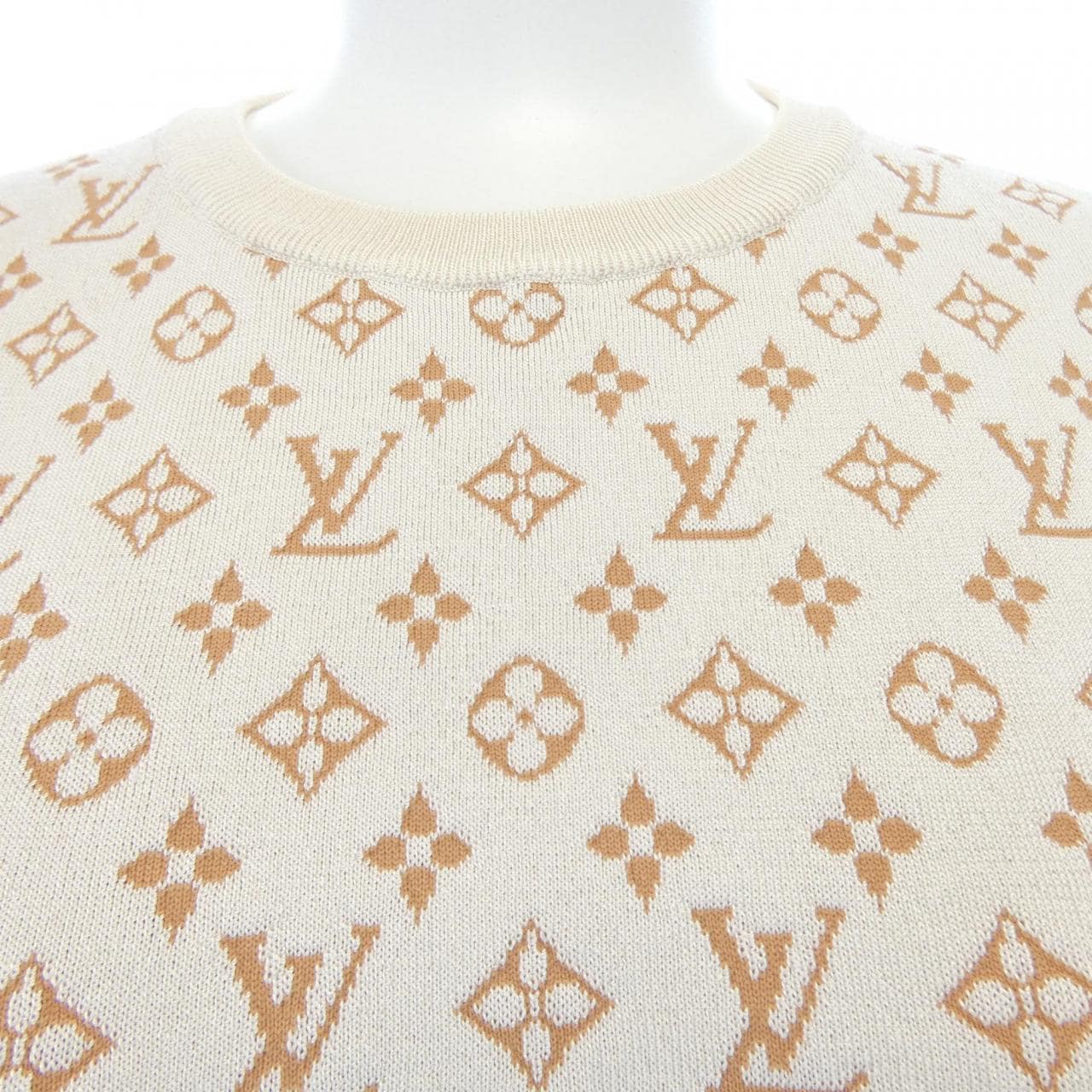 ルイヴィトン LOUIS VUITTON モノグラムジャガードニットトップ FQKS19FN6 トップス
