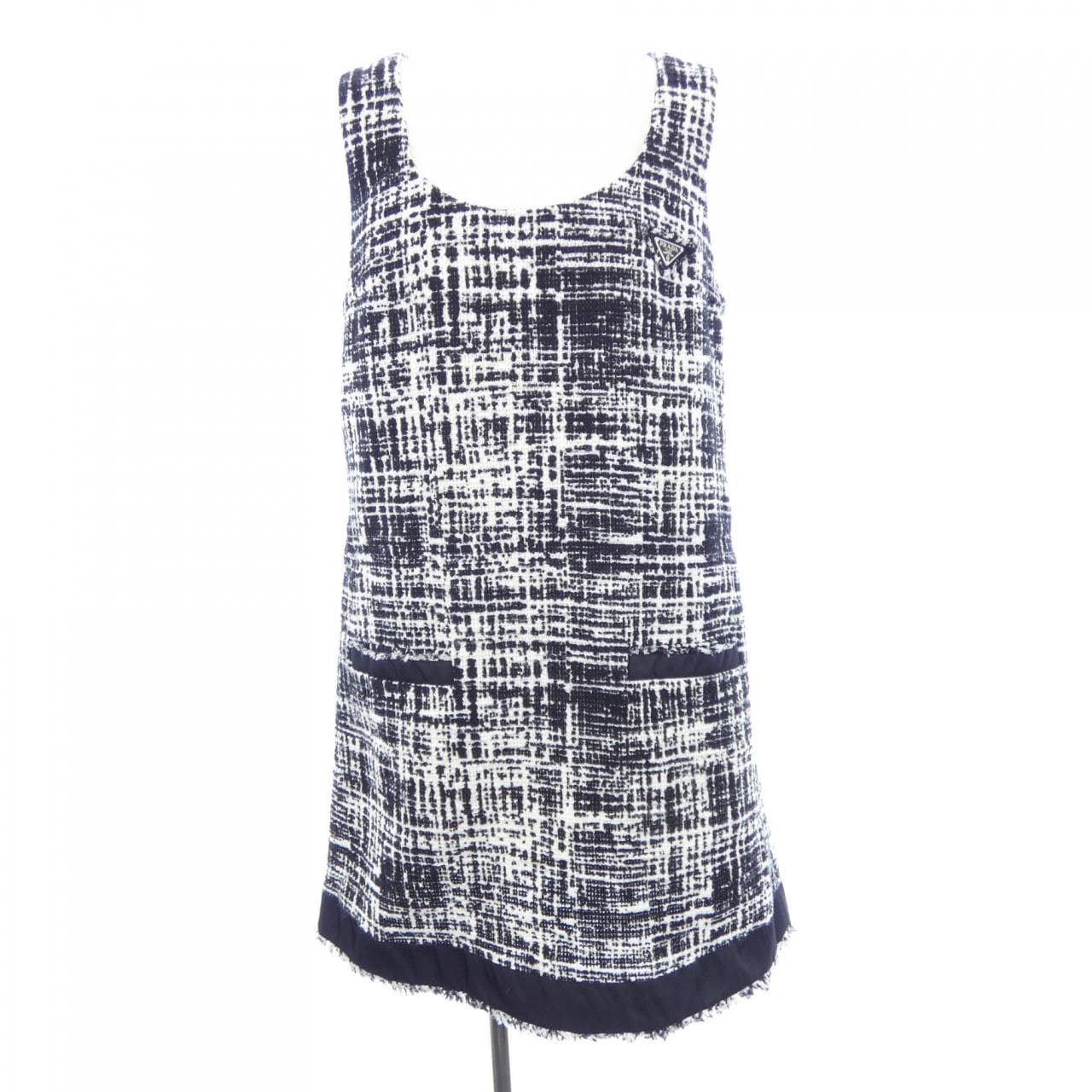 プラダ PRADA トライアングルロゴ P3G46 S221 10FV ワンピース