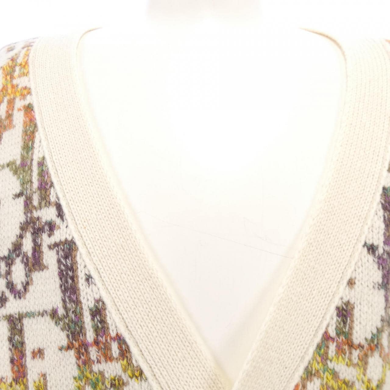 DIOR Oblique 開襟羊毛衫 213M233AT344