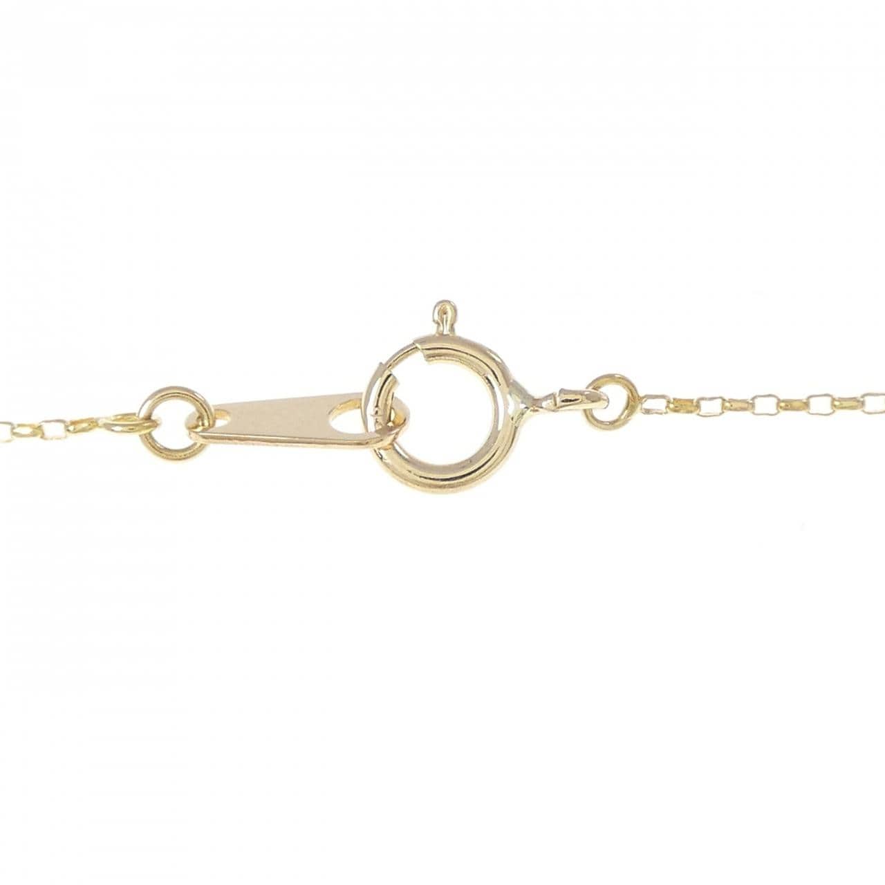 K18YG ダイヤモンド ネックレス 0.08CT