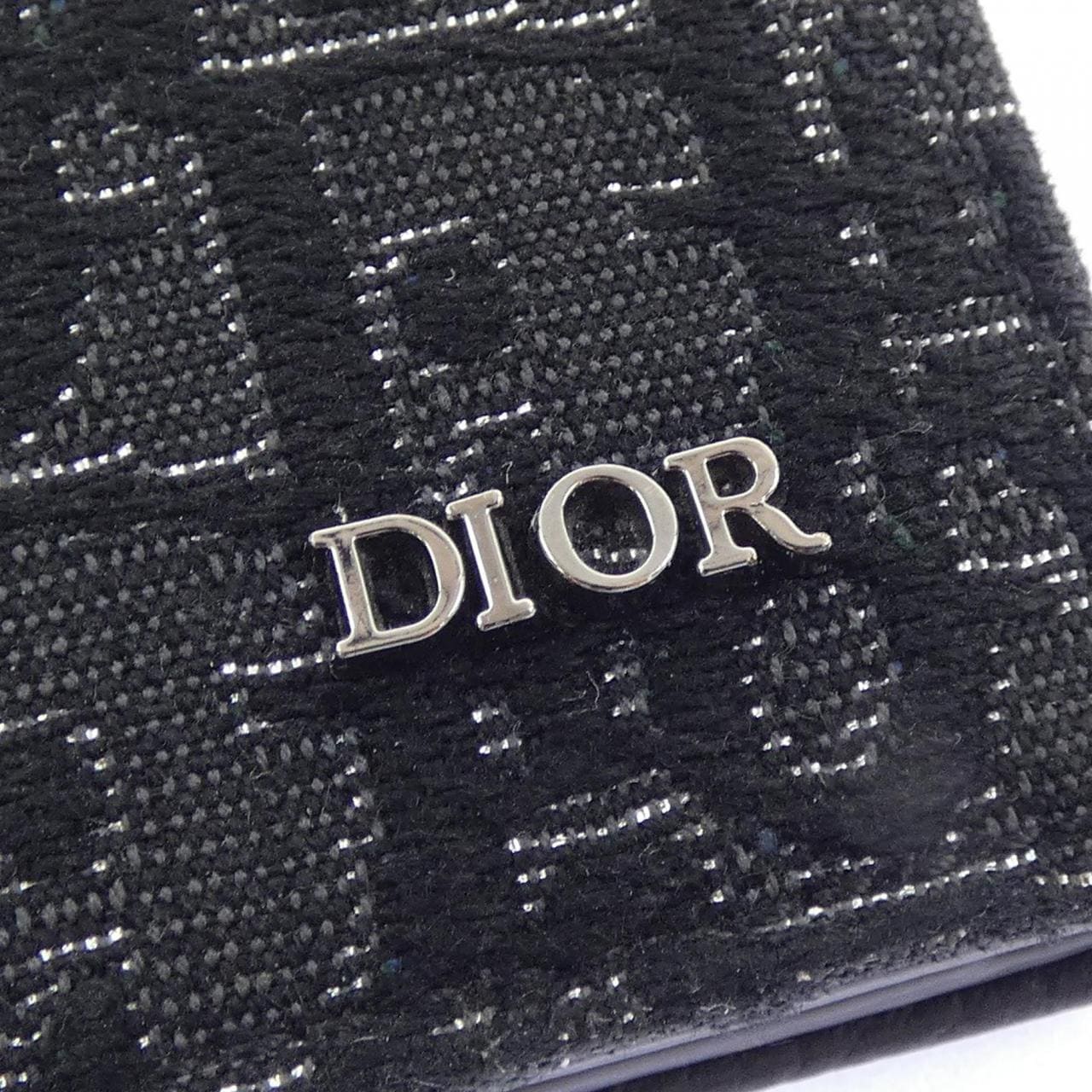 ディオール DIOR SADDLE ウォレット オブリーク ジャカード 2ADBC306YKS WALLET