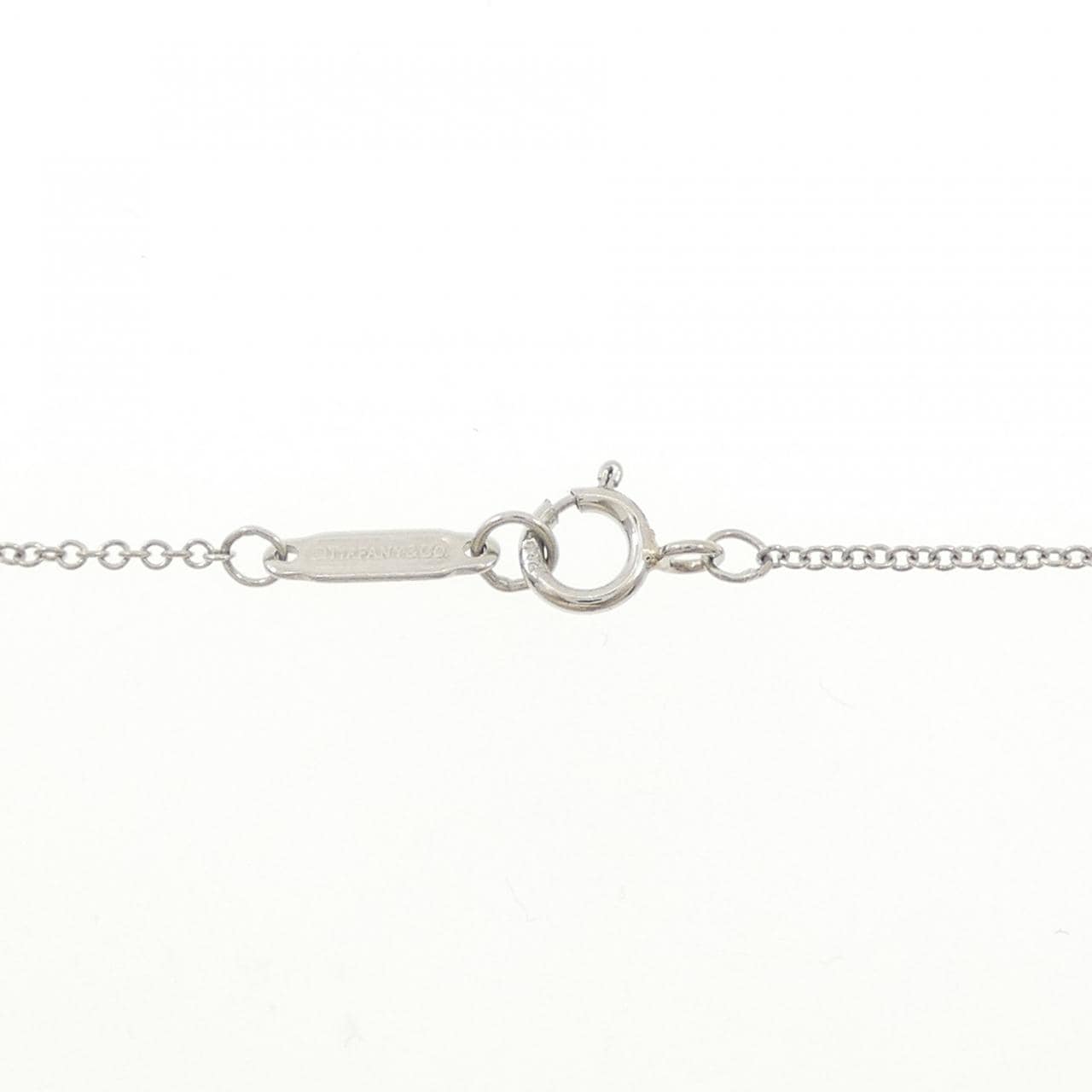 ティファニー ソリティア ネックレス 0.22CT F VVS2 3EXT