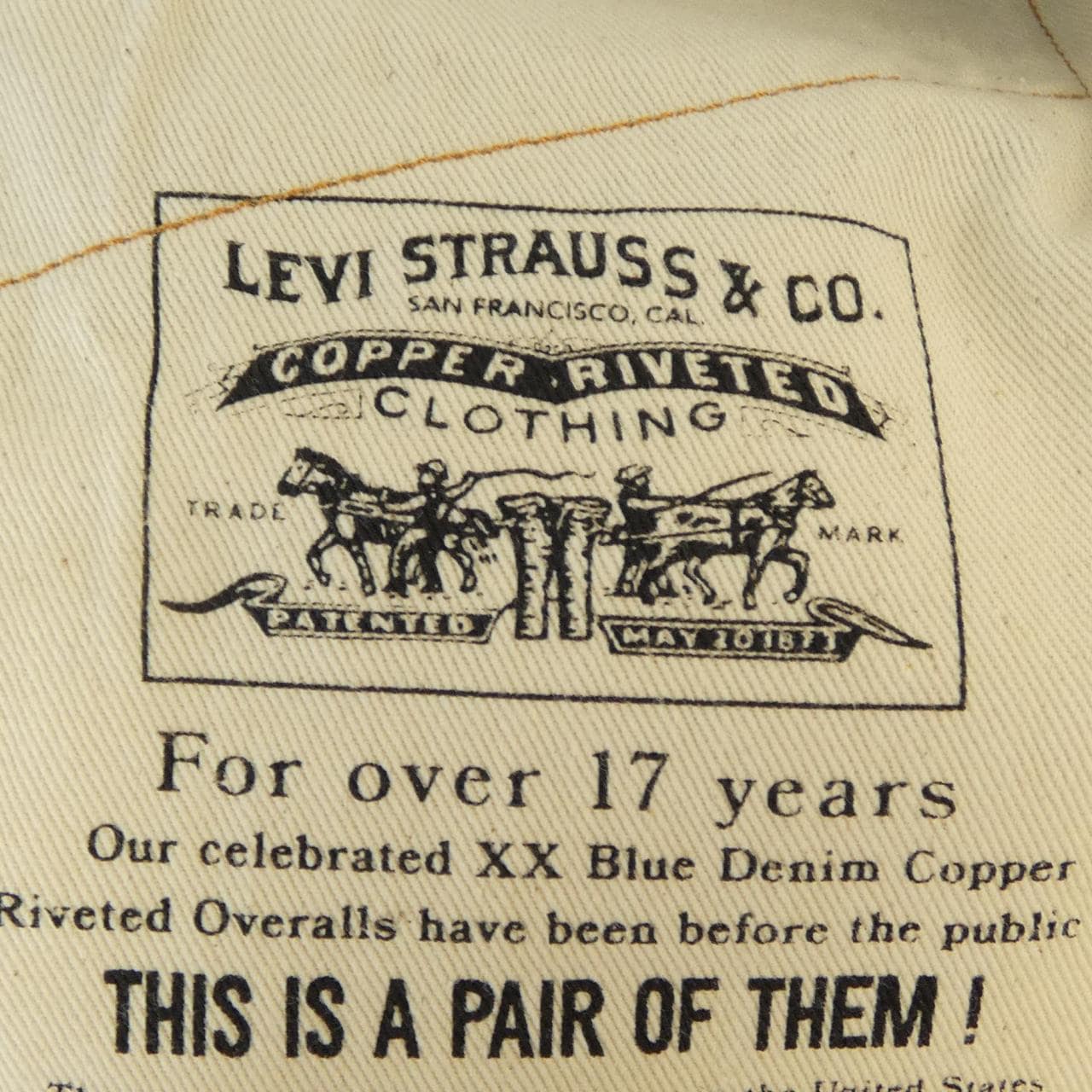 リーバイス LEVI'S 501XX ジーンズ