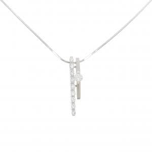PT900/PT850 ダイヤモンド ネックレス 0.15CT