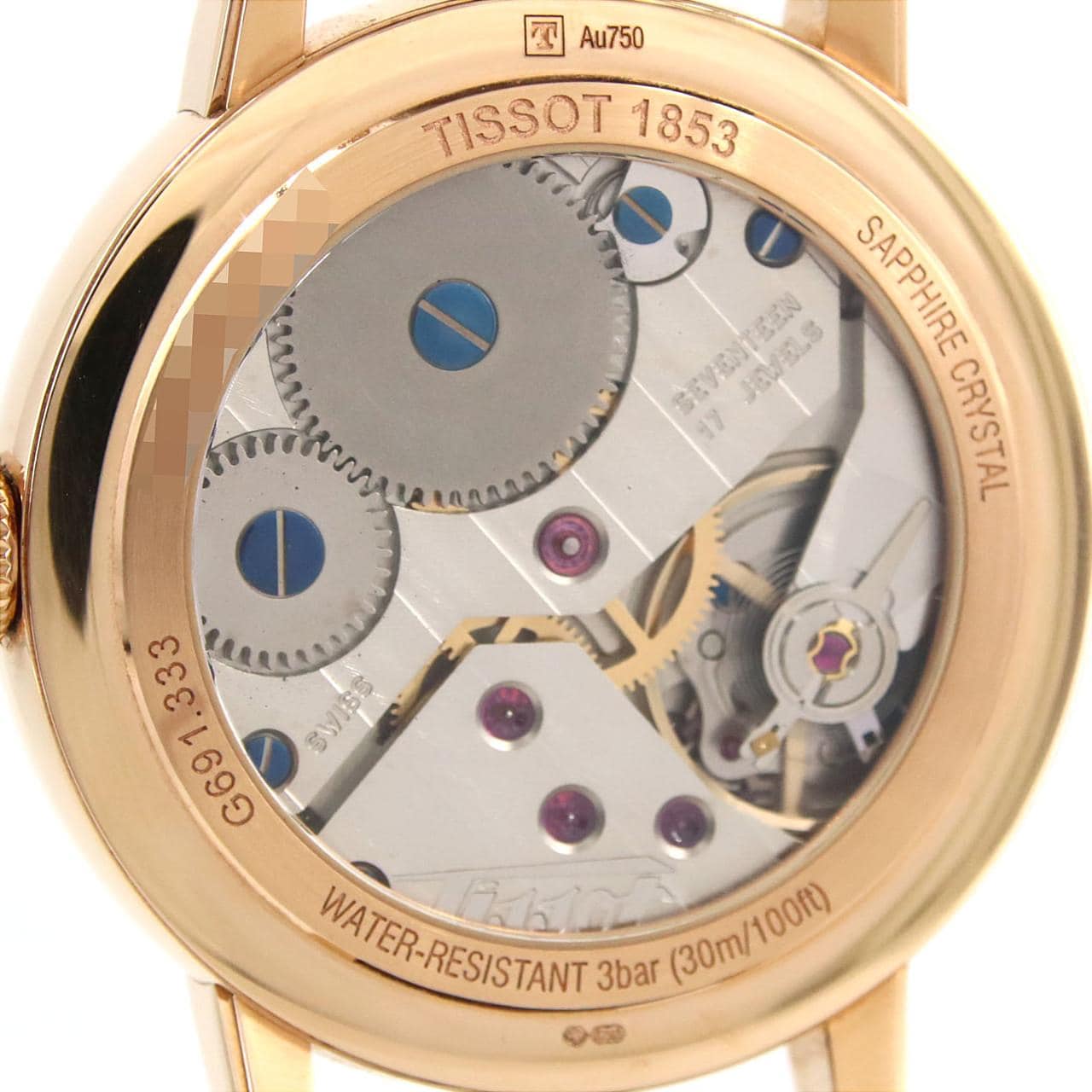 ティソ スカルプチャーラインパワーリザーブ PG T71.8.461.34 PG･RG 手巻