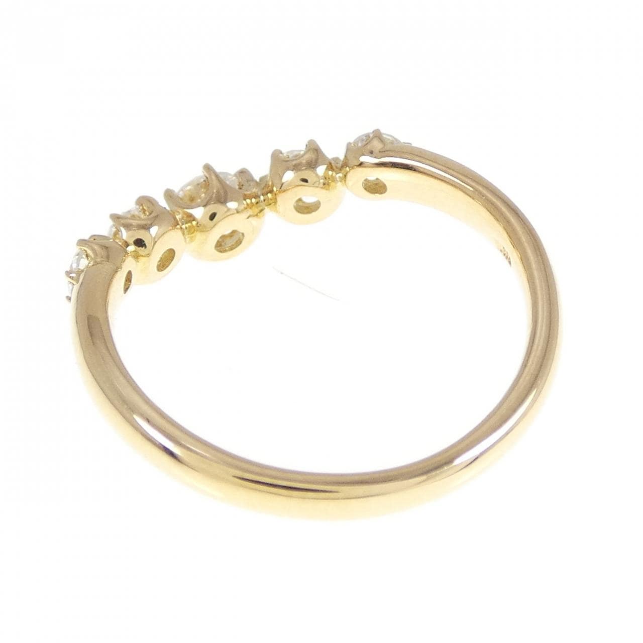 K18YG ダイヤモンド リング 0.50CT