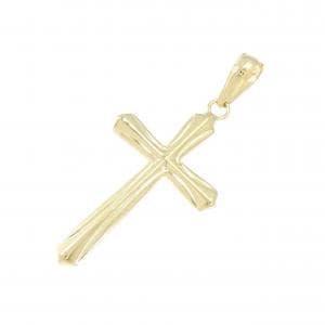 K18YG クロス ペンダント