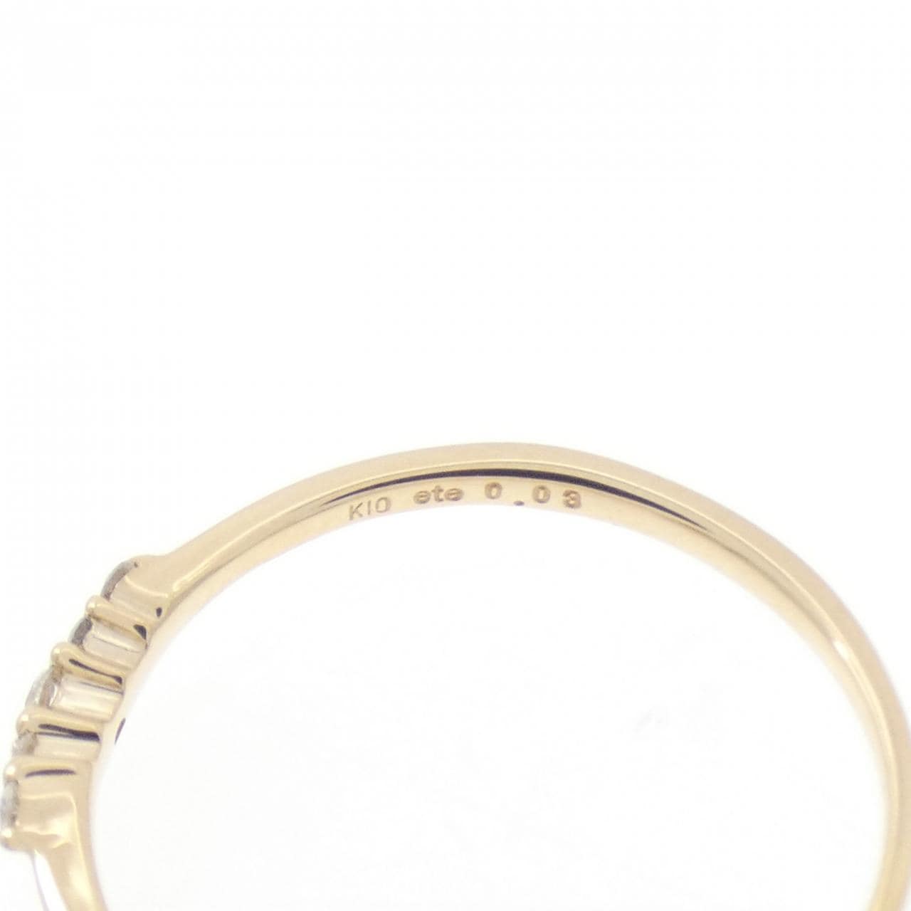 エテ ダイヤモンド リング 0.03CT