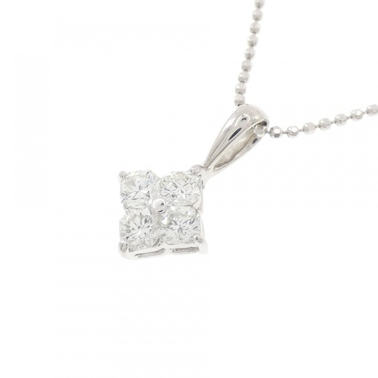 PT950/PT850 ダイヤモンド ネックレス 0.52CT