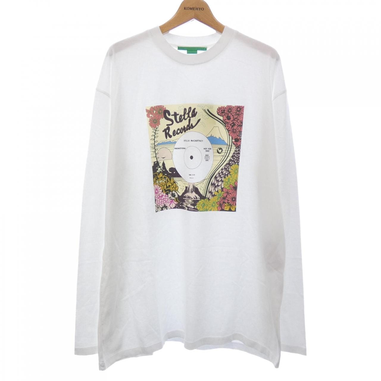 ステラマッカートニー STELLA MCCARTNEY レコードロンティ Tシャツ