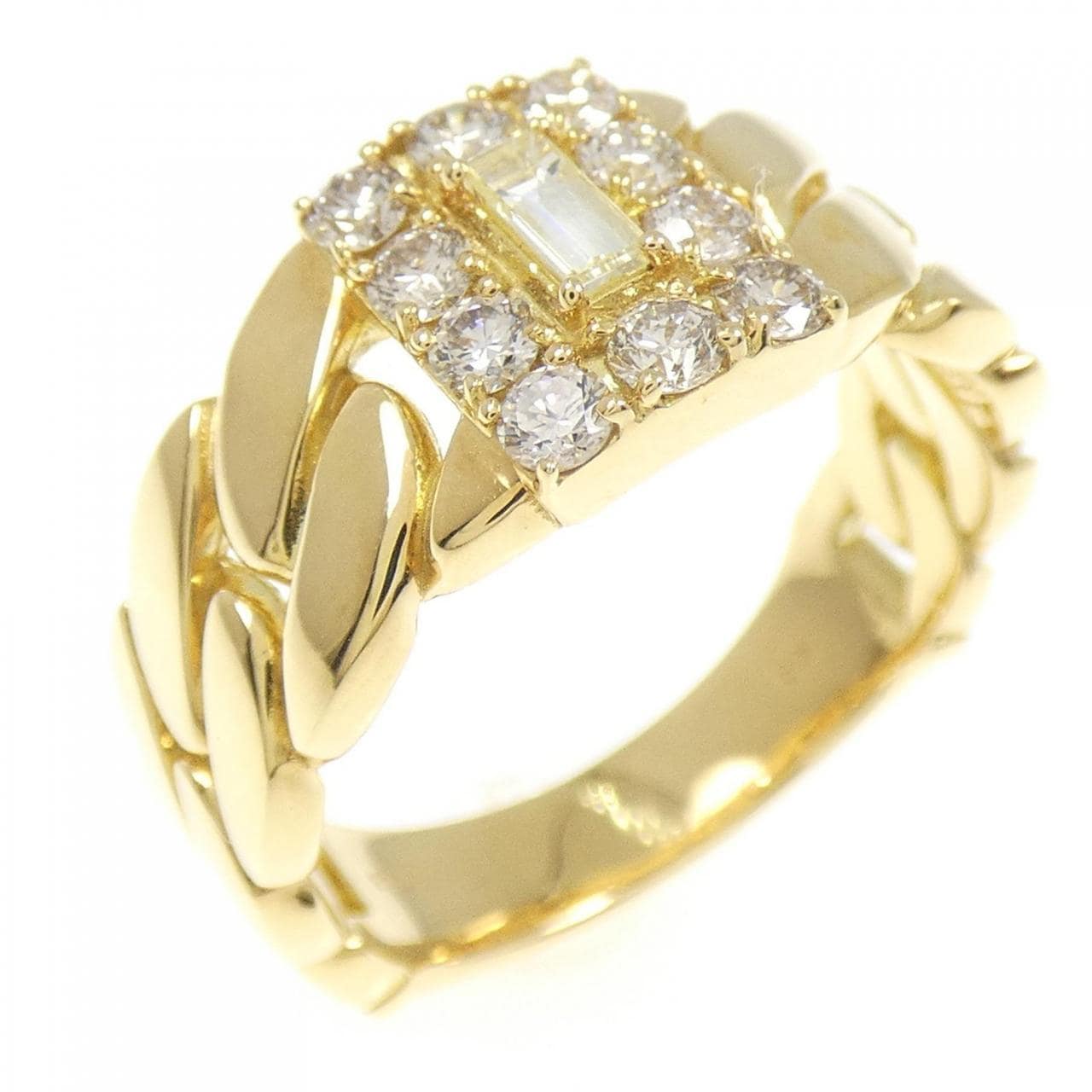 【新品】K18YG ダイヤモンド リング 0.53CT