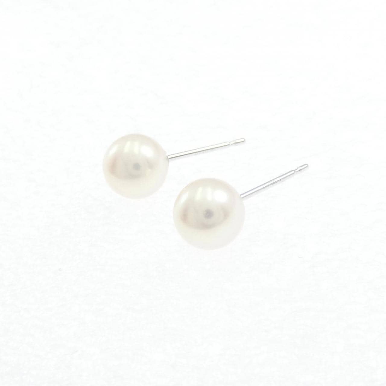 K14WG アコヤパール ピアス 6.2mm
