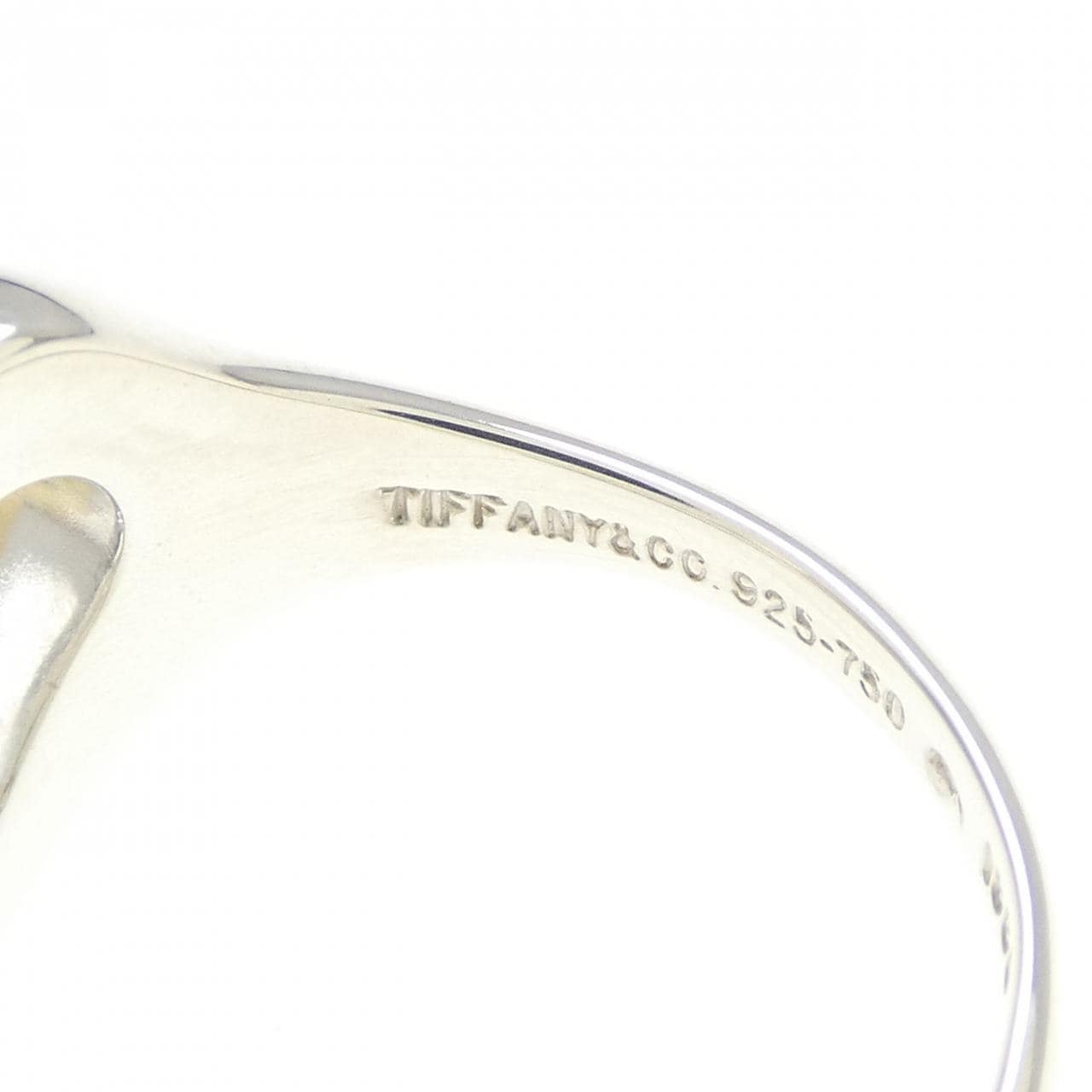 [vintage] TIFFANY 925/750YG ring