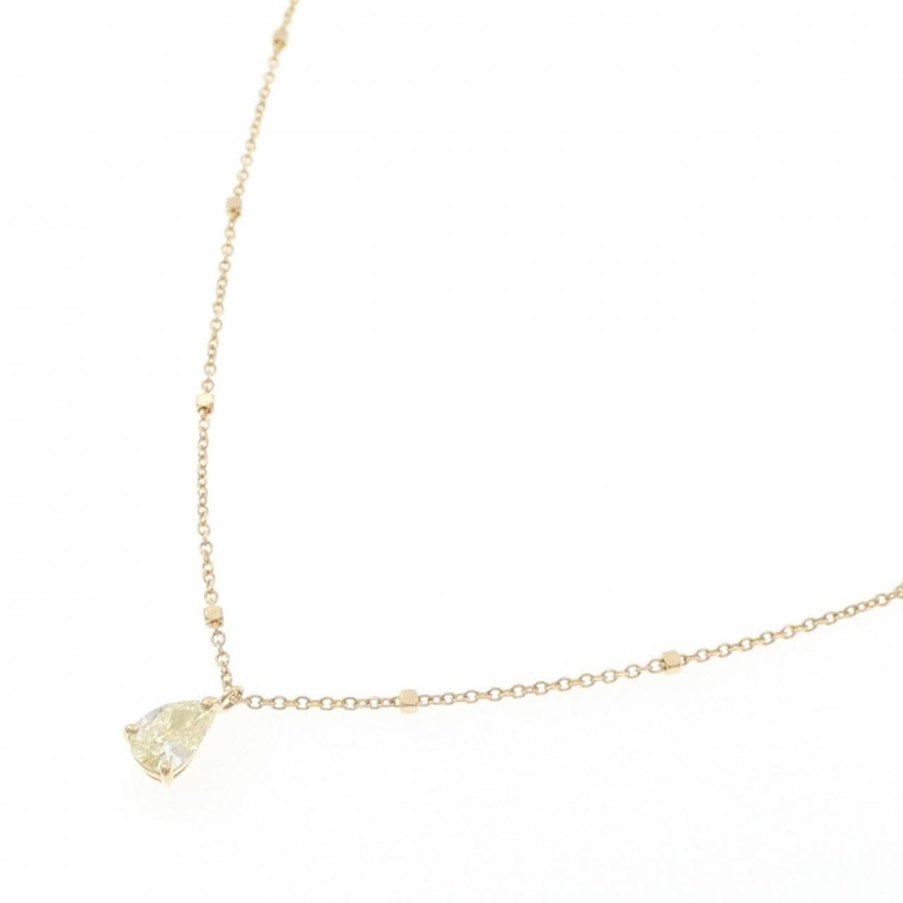 K18YG ダイヤモンド ネックレス 0.302CT