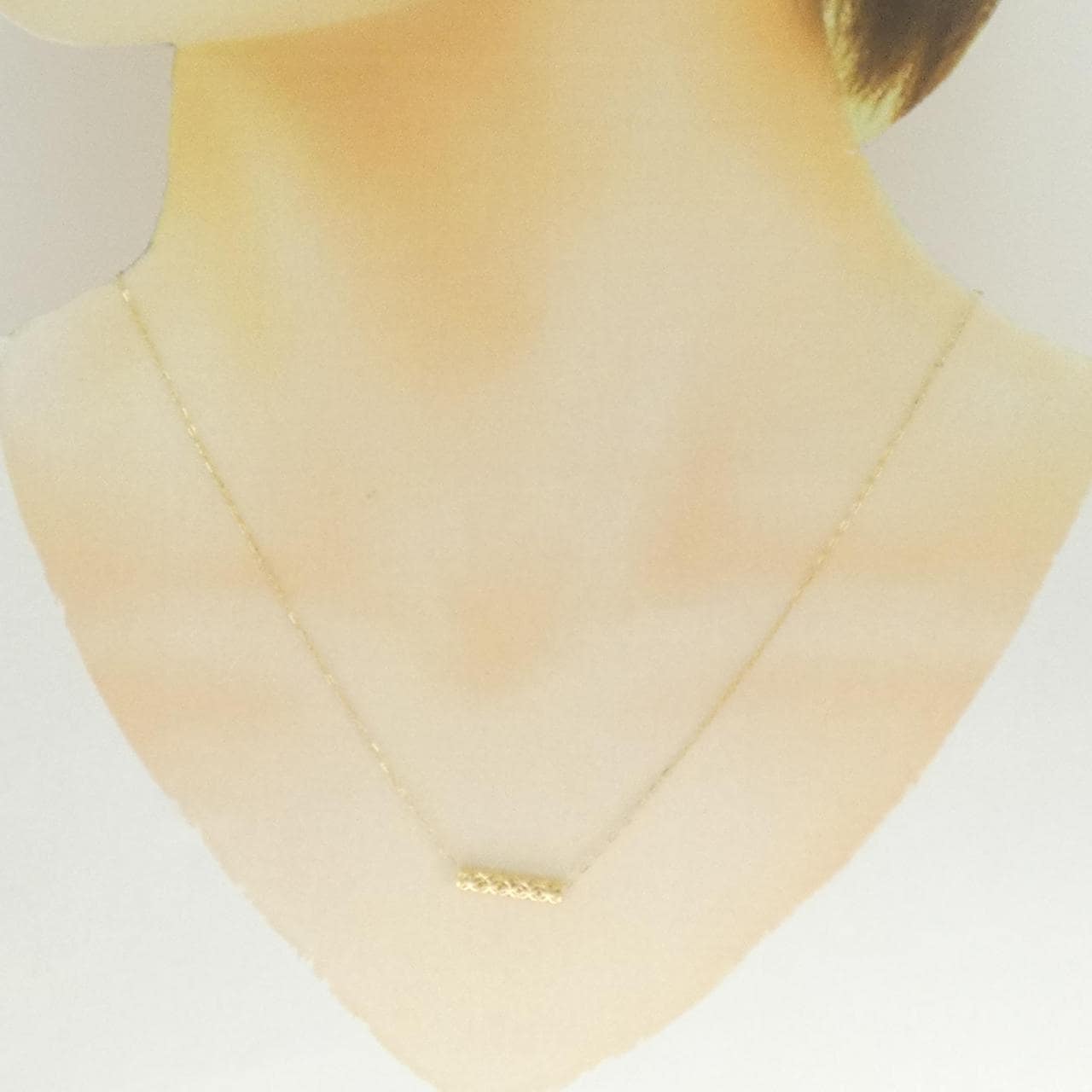K18YG necklace