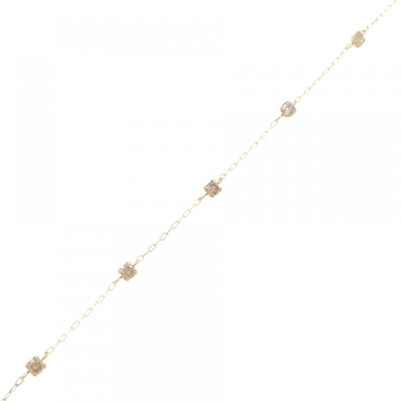 K18YG ダイヤモンド ブレスレット 0.50CT