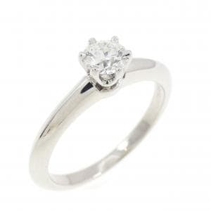 ティファニー クラシックソリティア リング 0.24CT H VS1