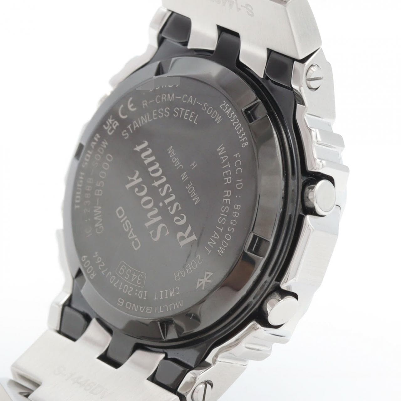 カシオ G-SHOCK 電波時計 GMW-B5000D-1JF SS ソーラークォーツ
