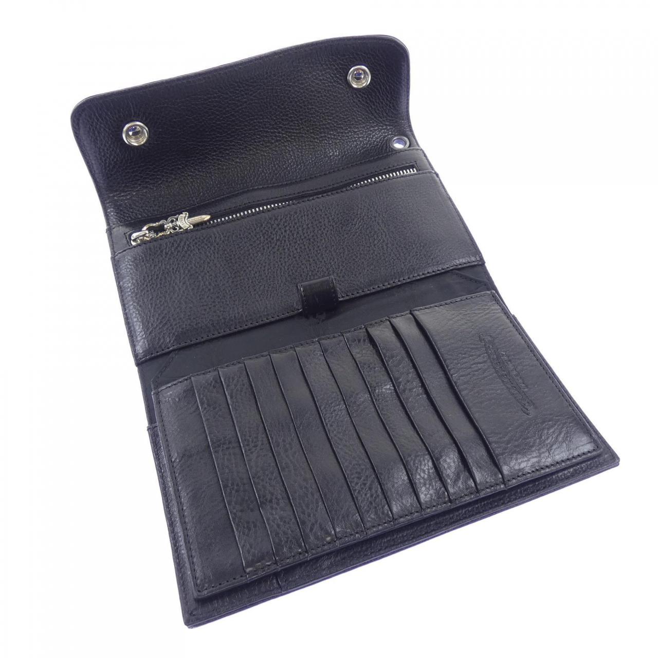 クロムハーツ CHROME HEARTS WAVE CROSS BTN　ウェーブ クロスボタン 2246 304 0501 0900 WALLET
