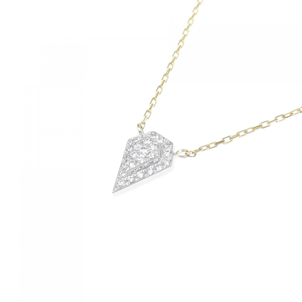 玛丽哈印第安灵感盾牌项链0.13CT