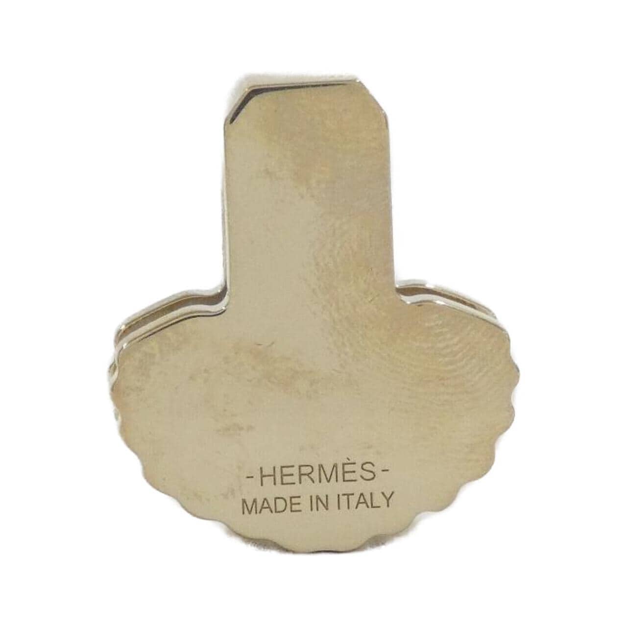 未使用 エルメス HERMES ツイリースカーフリング ゴールド メタル