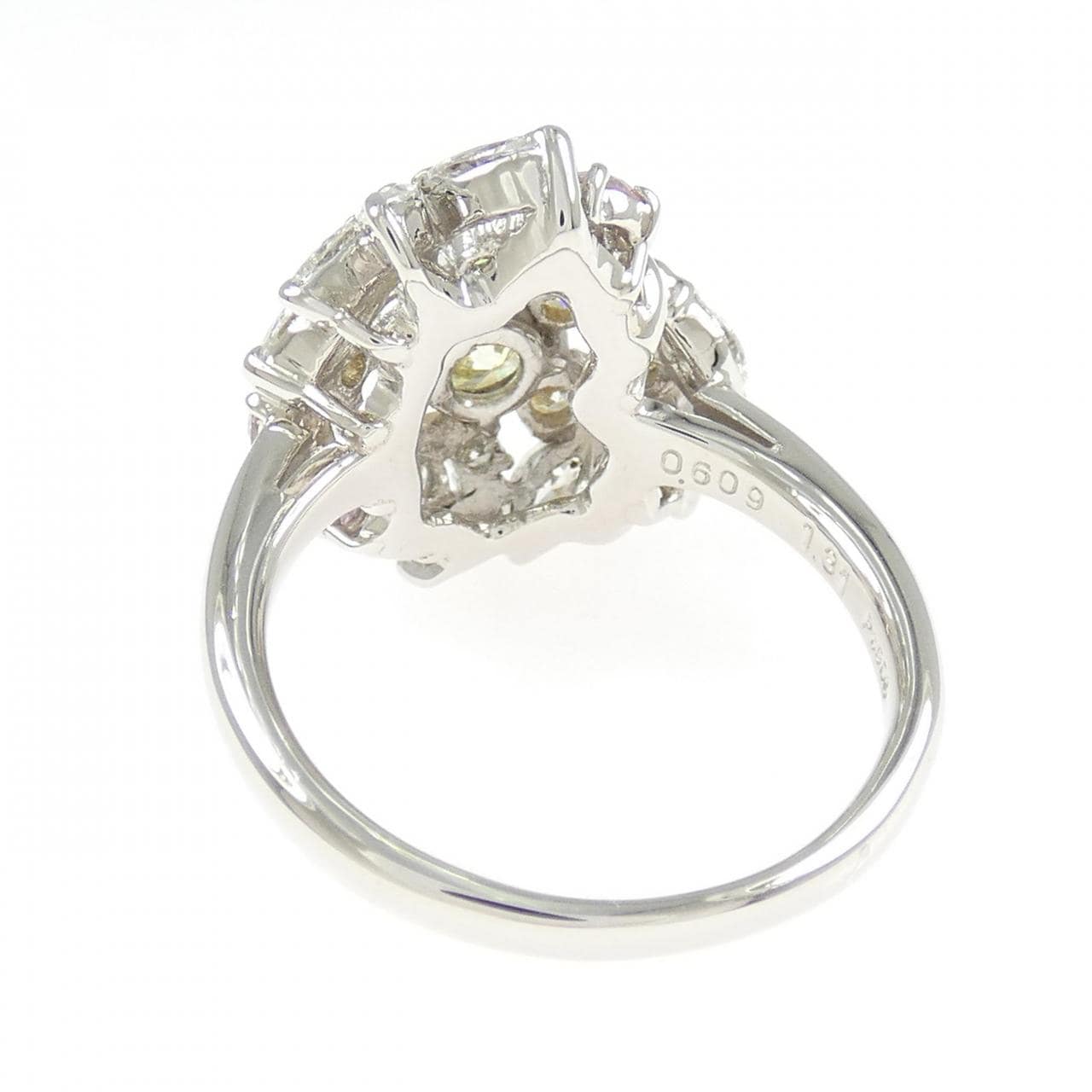 PT900 ダイヤモンド リング 0.609CT