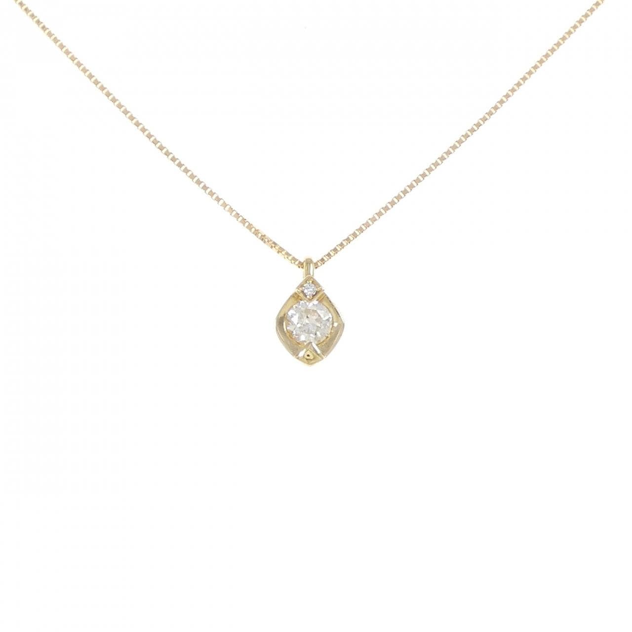 K18YG ダイヤモンド ネックレス 0.301CT