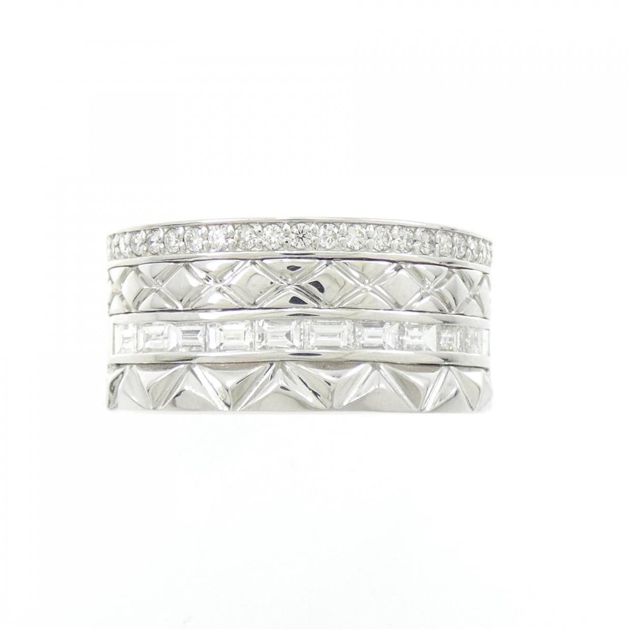 【新品】PT ダイヤモンド リング 0.80CT