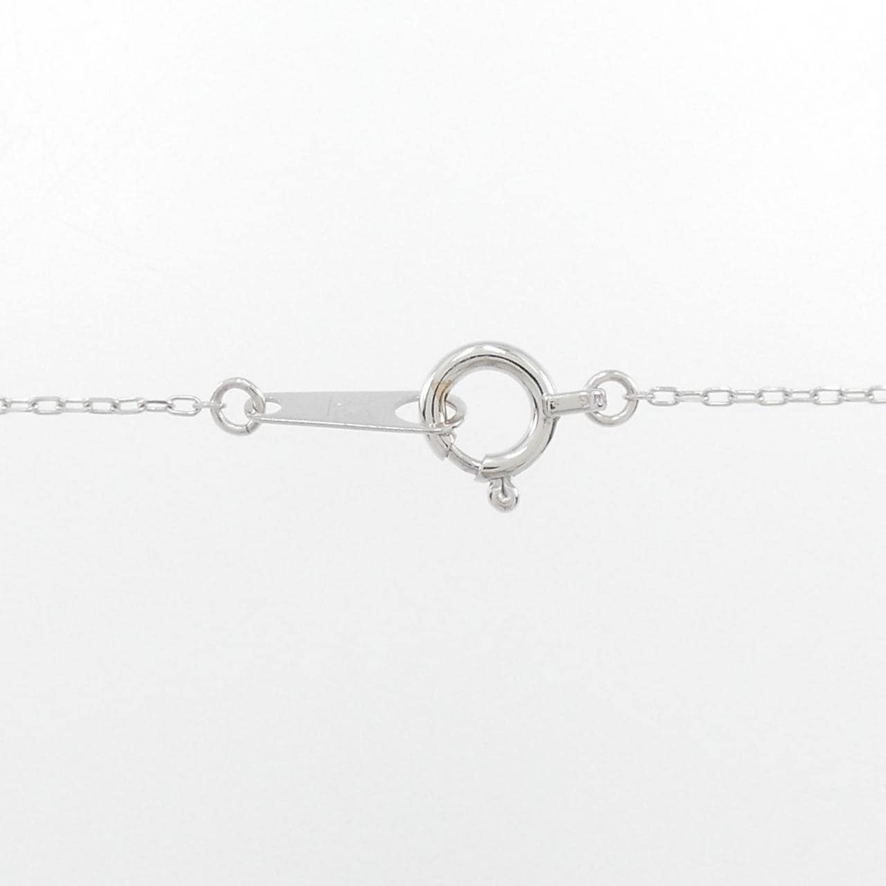K18WG ダイヤモンド ネックレス 0.10CT