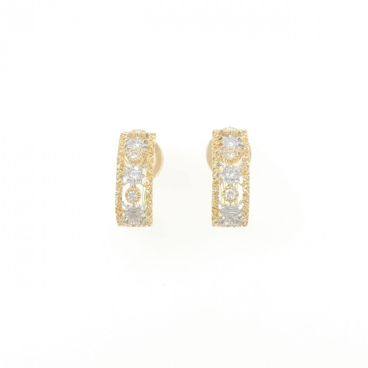 ポンテヴェキオ ダイヤモンド イヤリング 0.29CT
