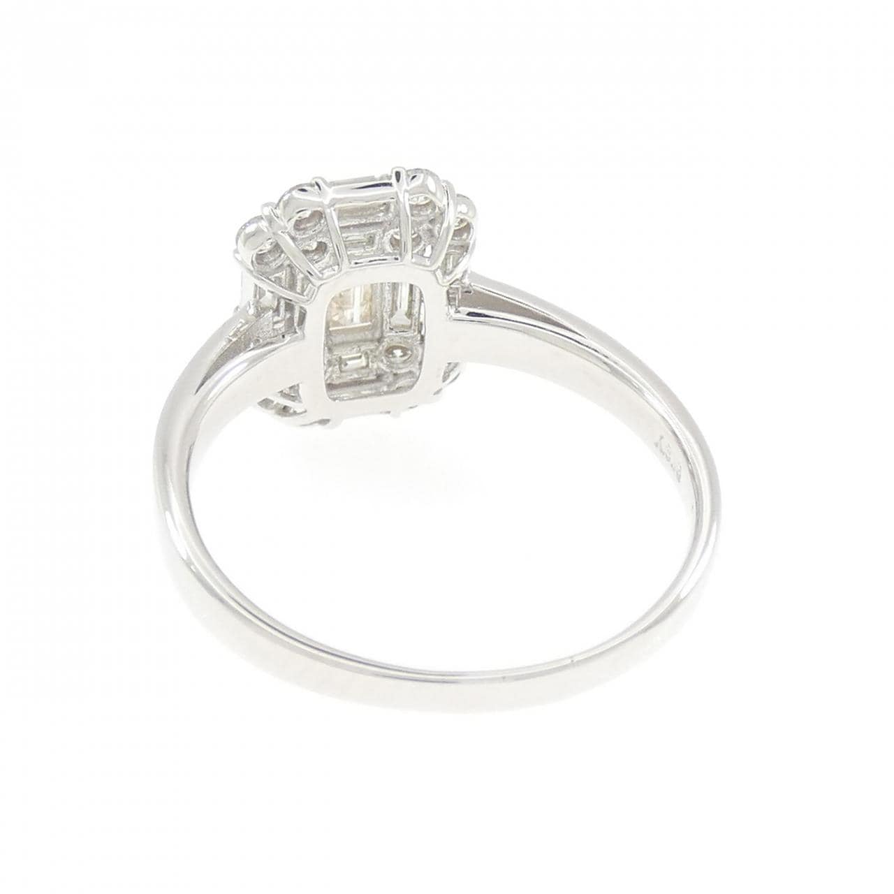 K18WG ダイヤモンド リング 0.28CT