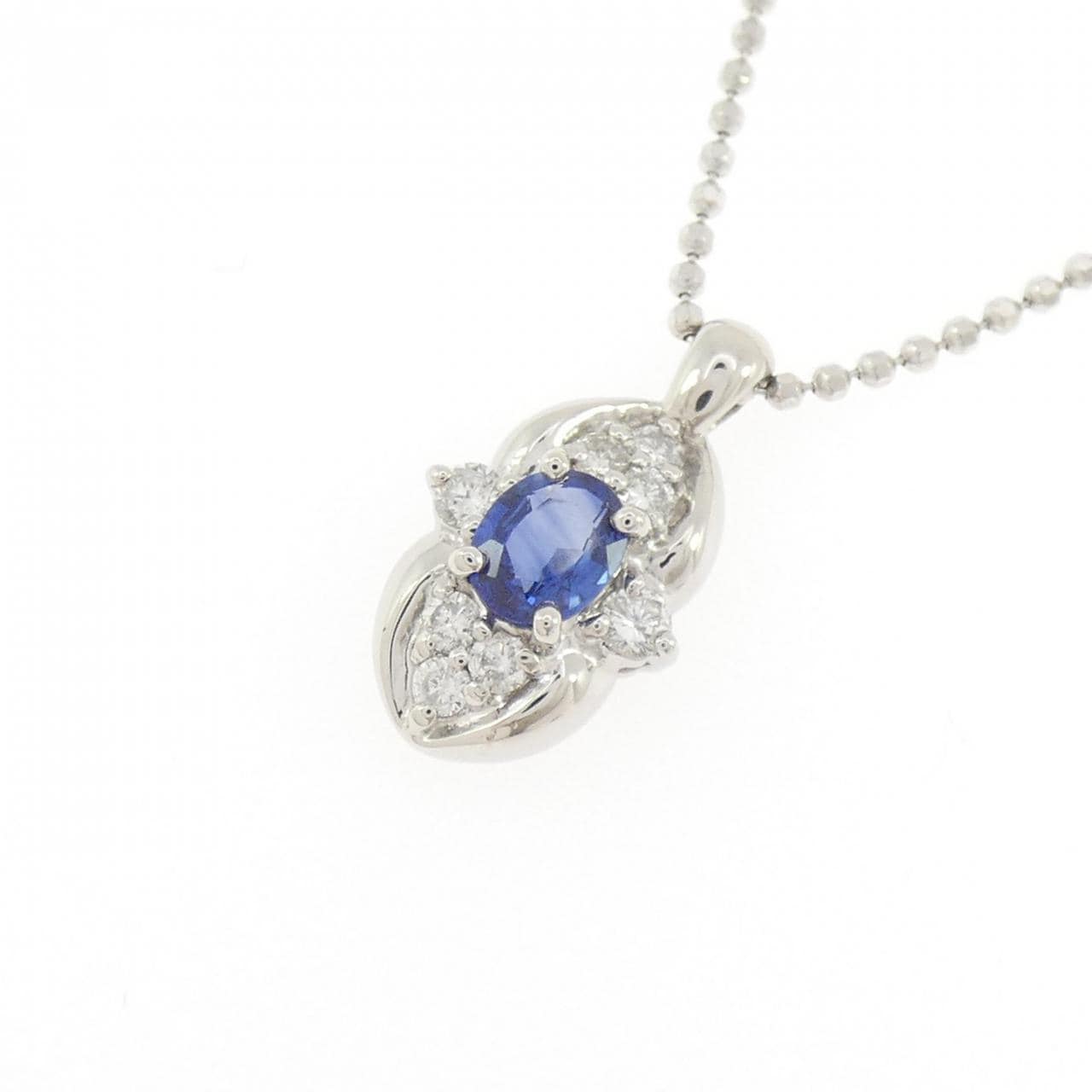 PT900/PT850 サファイヤ ネックレス 0.39CT