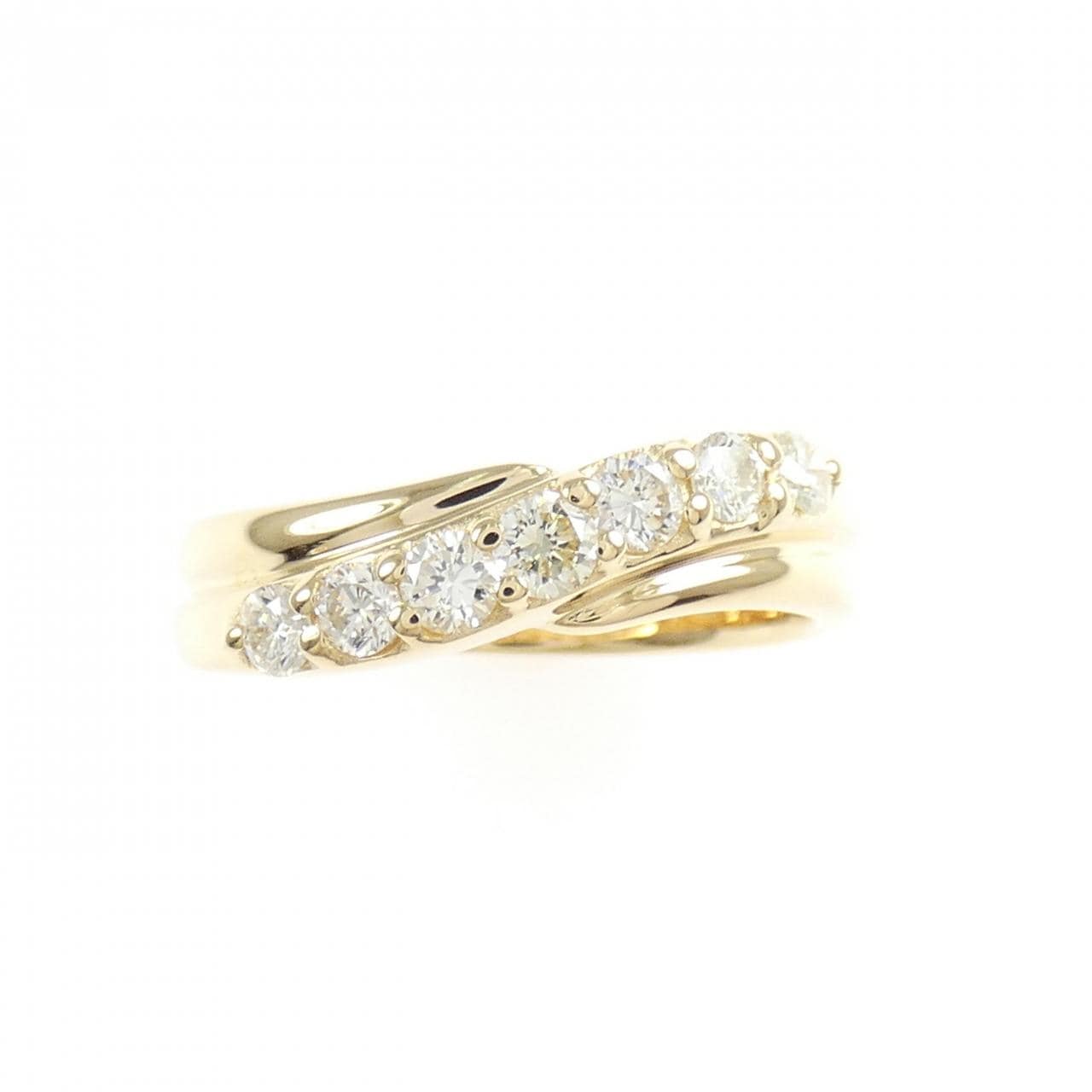 K18YG ダイヤモンド リング 0.43CT