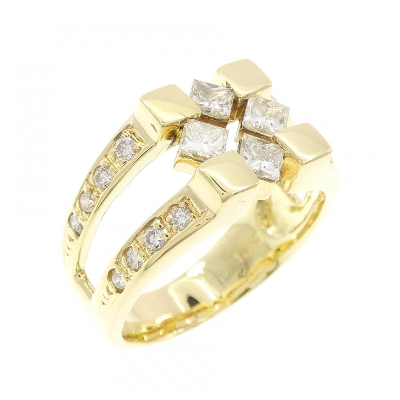 K18YG ダイヤモンド リング 1.00CT