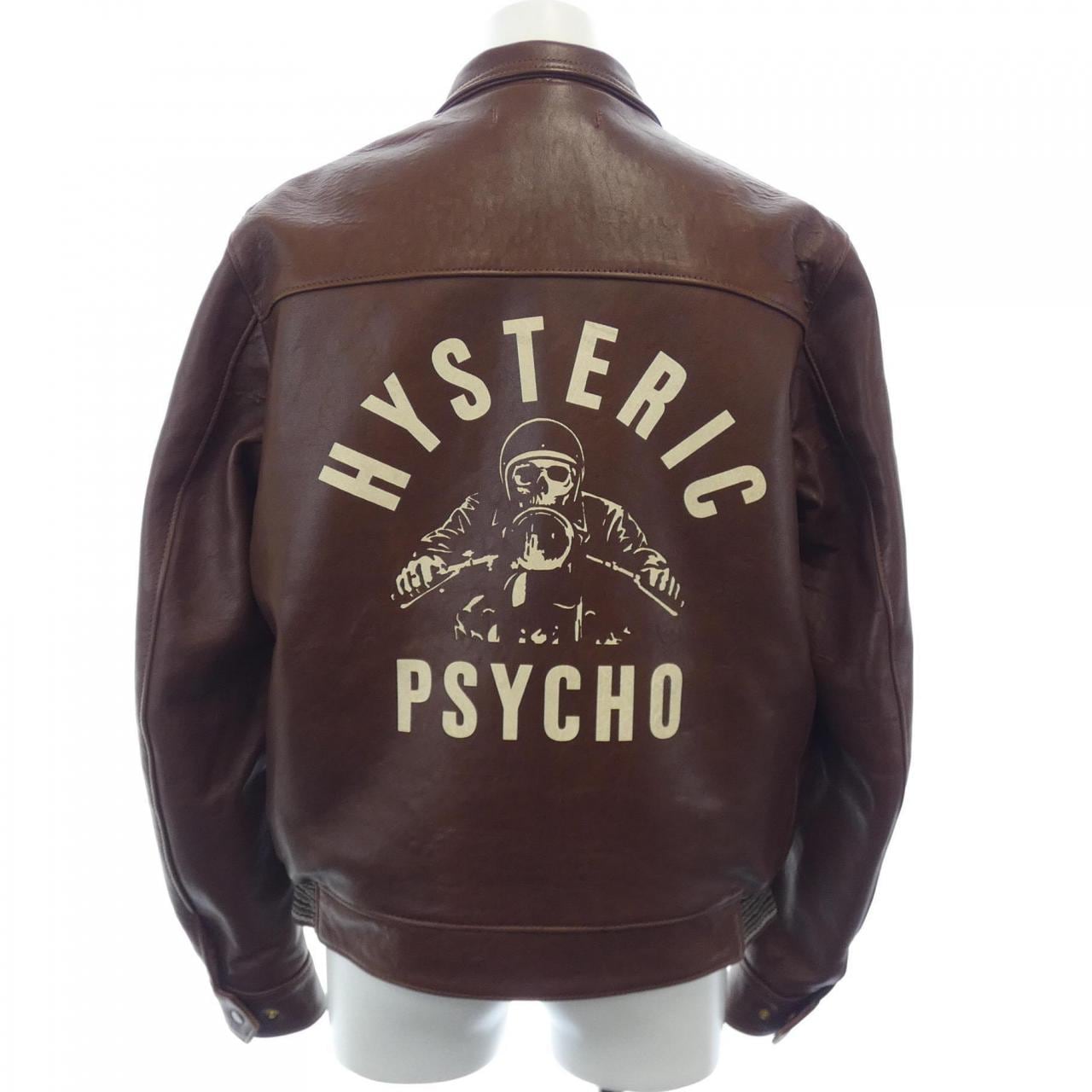 ヒステリックグラマー HYSTERIC GLAMOUR レザーライダースジャケット