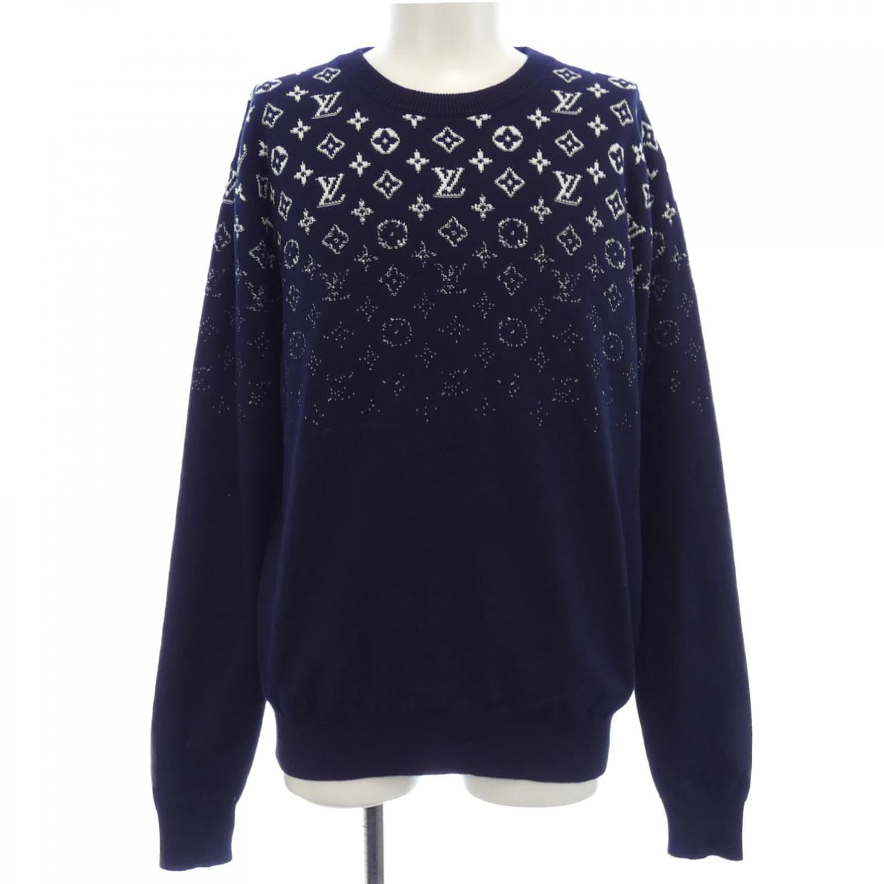 ルイヴィトン LOUIS VUITTON グラディエントコットンクルーネック HQN42WUSO ニット