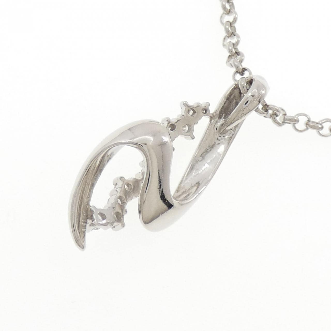 PT900/PT850 ダイヤモンド ネックレス 0.30CT