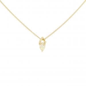 K18YG ダイヤモンド ネックレス 0.38CT