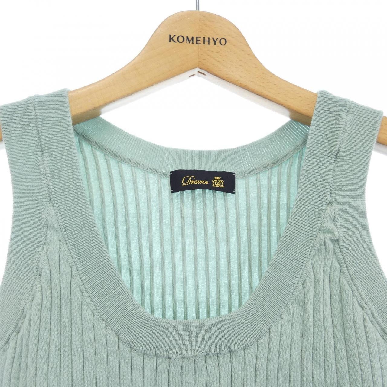 ドゥロワー DRAWER 6518-199-0437 タンクトップ