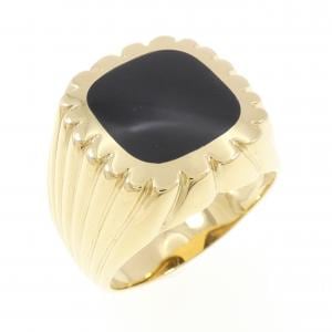 K18YG オニキス リング