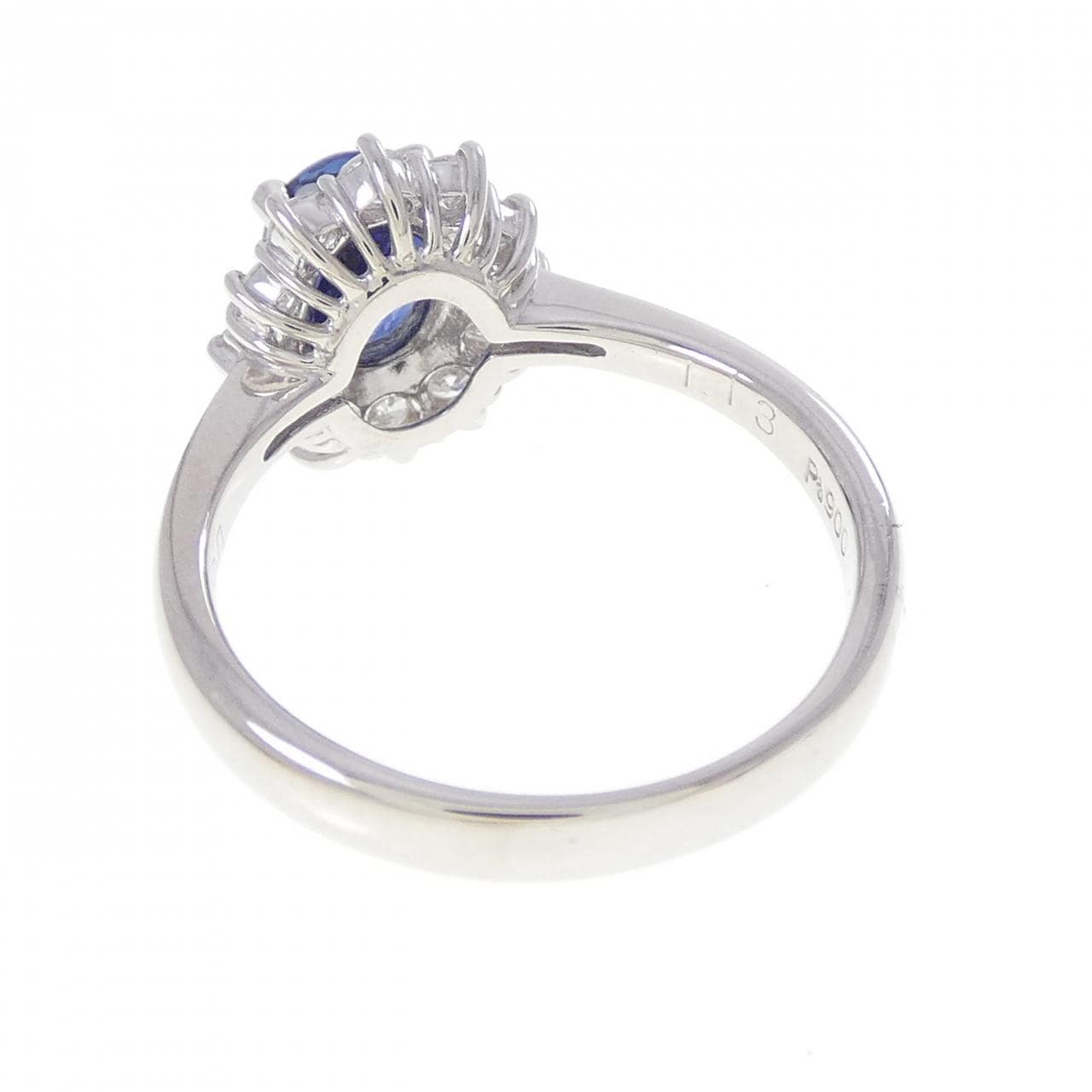 PT900 サファイヤ リング 1.13CT